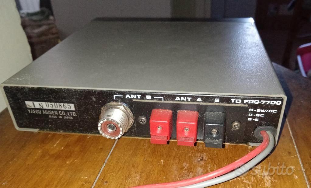Yaesu FRT-7700 - Audio/Video In vendita a Trieste