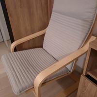 Poltrona e pouf Ikea