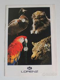 1993 LORENZ ANIMALI VINTAGE WATCH OROLOGIO AD PUB