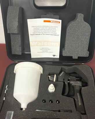 Walcom genesi carbonio 360 pistola verniciatura