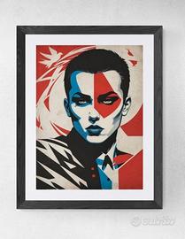 Quadro stampa poster arte contemporanea