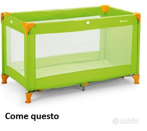 Lettino e materasso da campeggio