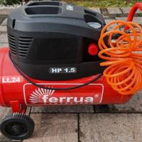 Compressore D'aria Ferrua 24Lt 1.5HP
