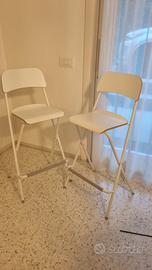 2 sgabelli Ikea Franklin pieghevoli 