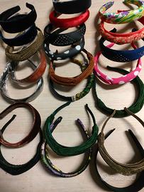 Cerchietti per capelli 30 pezzi  misti fantasie