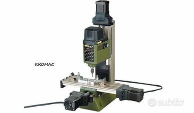 Micro fresatrice mf70/cnc + morsa NO SOFTWARE