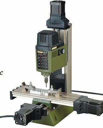 Micro fresatrice mf70/cnc + morsa NO SOFTWARE