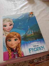 Pigiamino bimba Frozen in cotone e matite 