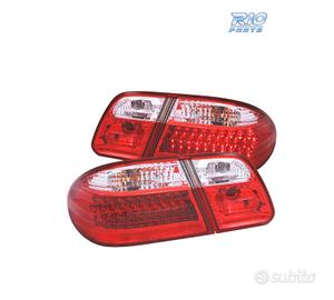 FANALI MERCEDES CLASSE E W210 95-02 ROSSO CROMATO 