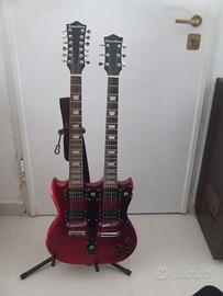 Chitarra elettrica double neck