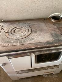 Cucina economica  a legna vintage anni 60