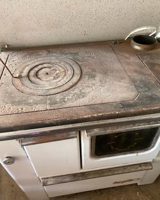 Cucina economica  a legna vintage anni 60