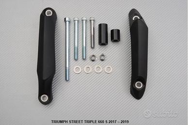 Tamponi protezioni STREET TRIPLE 660 S 2017 - 2019