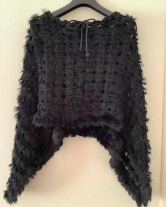 Poncho nero