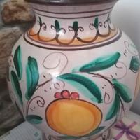 Vaso ceramica siciliana vintage