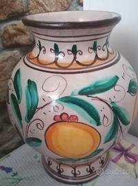 Vaso ceramica siciliana vintage
