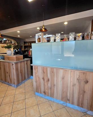 Bancone bar usati/fiera(nuovi) su misura e disegno