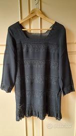 Camicia da notte seta pura