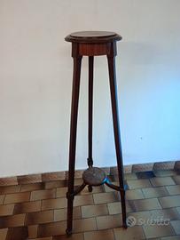 Portavaso / Colonna in legno vintage – Elegante