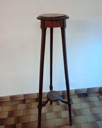 Portavaso / Colonna in legno vintage – Elegante