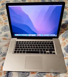Mac book pro 15 pollici