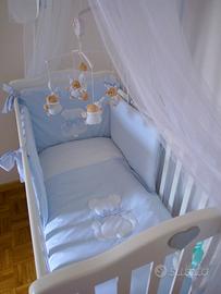 Set completo 4 pezzi lettino Nanan