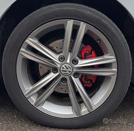 Cerchi 17 originali vw r-line modello sebring