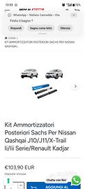 ammortizzatori post Sachs nissan  x trail/ j11