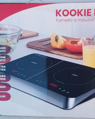 Fornello Elettrico con 2 Piastre a Induzione