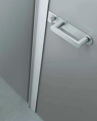 Porta di design in alluminio mod. Link
