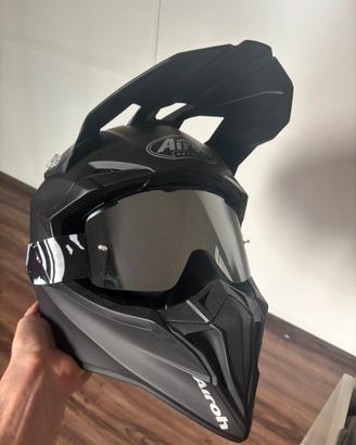 Casco Airoh + mascherina