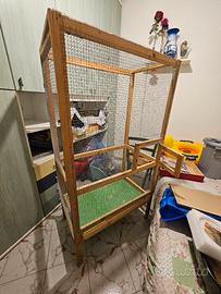 voliera fatta a mano