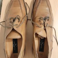 Scarpe formali uomo beige n° 40