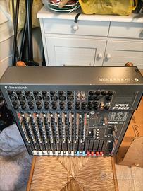 MIXER SOUNDCRAFT SPIRIT FOLIO EFFETTI LEXICON