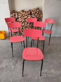 set 6 sedie vintage 