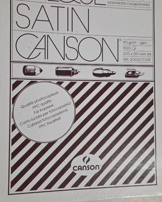 Carta lucida Canson - A4 - 90-95 g/mq - 200017109