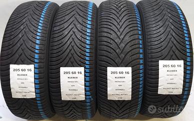 4 GOMME 205 60 16 KLEBER A1706