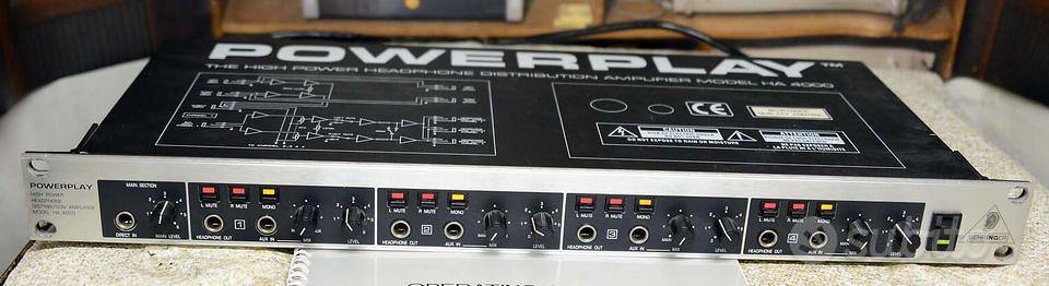 Behringer discount powerplay ha4000