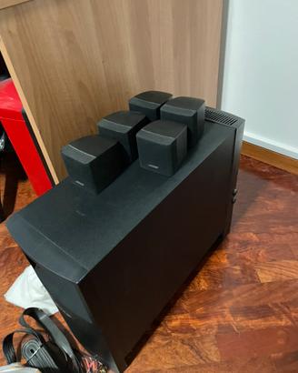 bose acoustimass e amplificatore onkyo