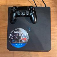 Ps4, 1 Joystick, 1 gioco, con tutti i cavi