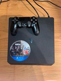 Ps4, 1 Joystick, 1 gioco, con tutti i cavi