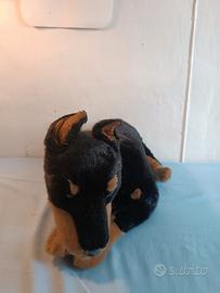 Peluche cane Dobermann – Aux Nations – vintage