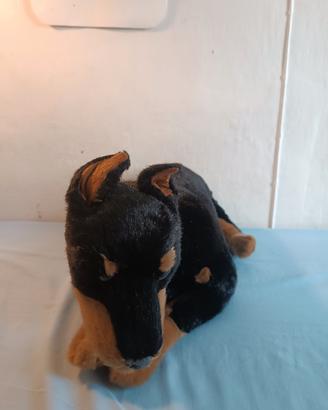 Peluche cane Dobermann – Aux Nations – vintage