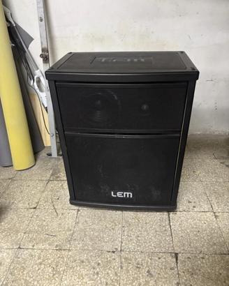 CASSE AMPLIFICATE PROFESSIONALI 300W