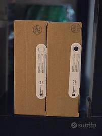 Filamento Bambu Lab PLA Matte - nero / bianco