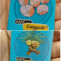 Exeggcute Exeggutor Card Pokemon Yoga 