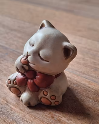 Gatto in ceramica Thun