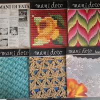 6 RIVISTE ANNI 60/70 RICAMO 