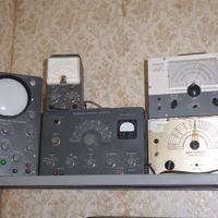 vecchio oscilloscopio oscillatore modulato tester