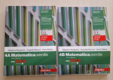Matematica .Verde 4A e 4B - ISBN 9788808928702